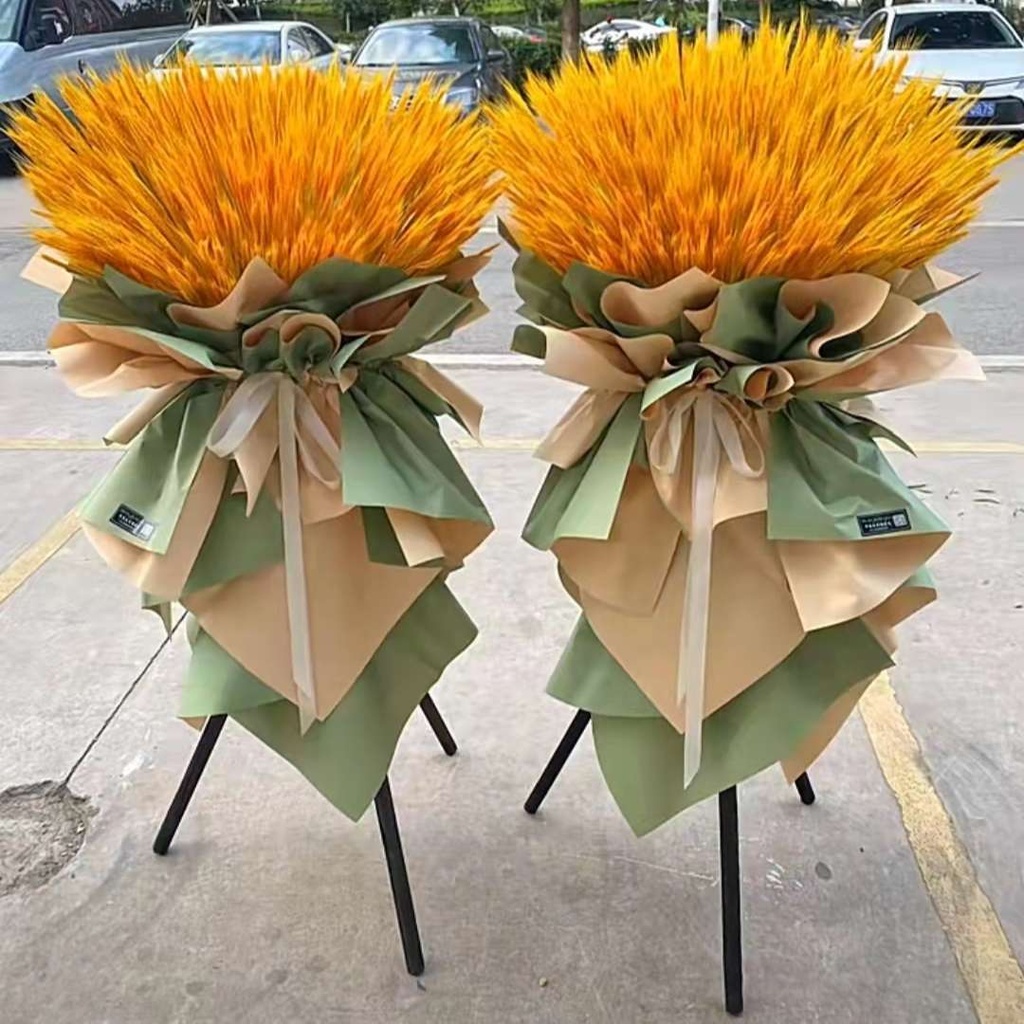 【祝愿大卖】(一个)大麦开业花篮大卖大麦花篮花店送花上门开业乔迁演唱会签售会送客户朋友领导