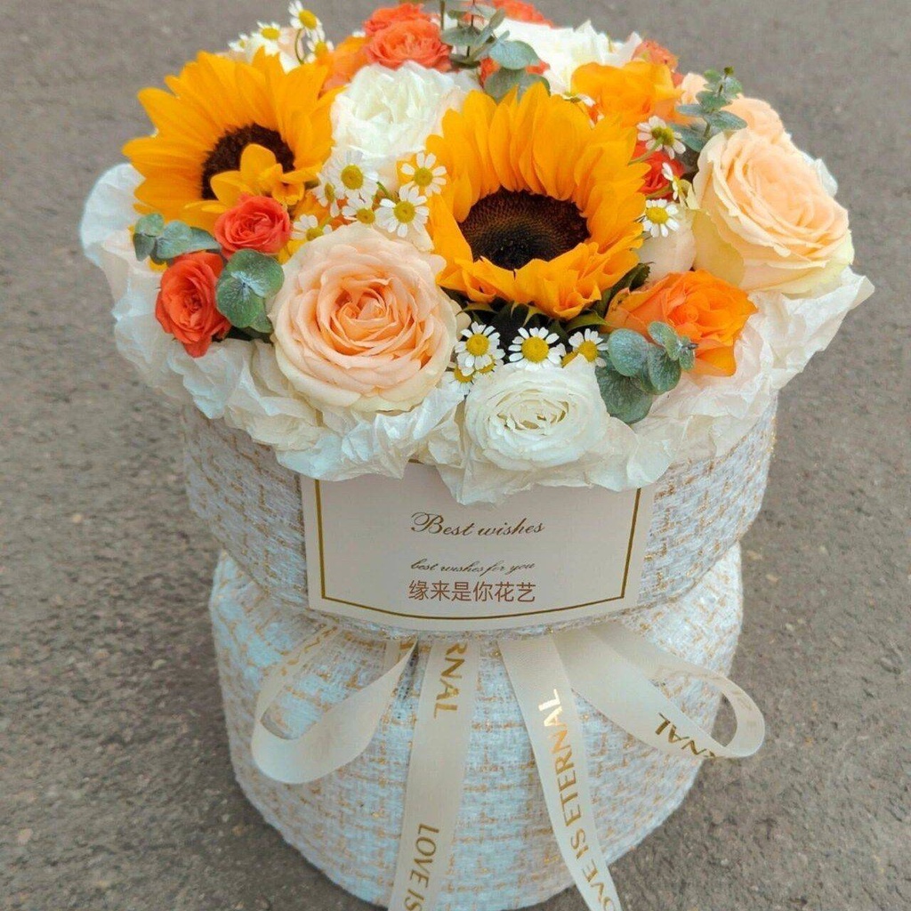 【心似骄阳】3枝向日葵花束生日鲜花礼物送老婆送女友送闺蜜花店送货上门