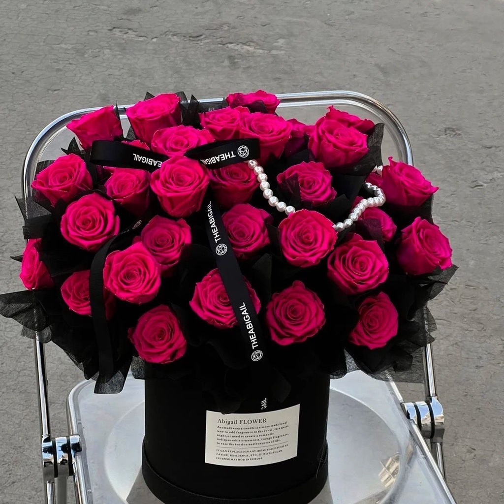 【高定款】33朵弗洛伊德抱抱桶生日送老婆女神高级感满满附近花店送花上门