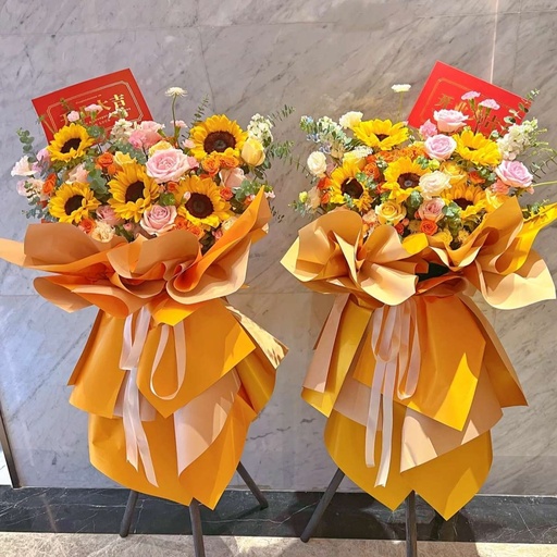 [HZY000696] 【鹏程万里】(一个)玫瑰花开业花篮新店开业祝贺鲜花店送花上门演唱会签售会美容院开业送朋友