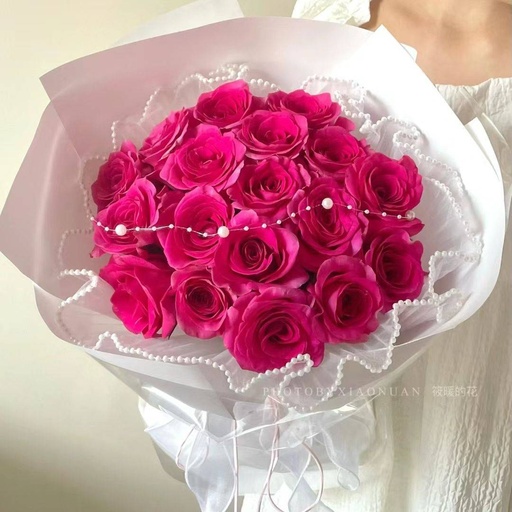 [HZY001703] 【倾城之恋】19朵佛洛伊德花束生日鲜花送女友送闺蜜送朋友花店鲜花送花上门
