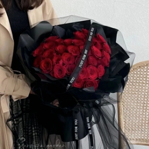 [HZY001748] 【心心相印】33枝红玫瑰爱心花束送老婆送老公送闺蜜花店鲜花送花上门