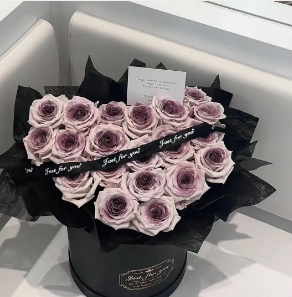 [HZY001797] 【暮光之心】19枝乌梅子酱抱抱桶生日鲜花送女友送老婆送闺蜜花店鲜花送花上门