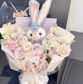 [HZY001862] 【月落星辰】星黛露混搭花束生日鲜花送女友送儿童送闺蜜送朋友花店鲜花送花上门